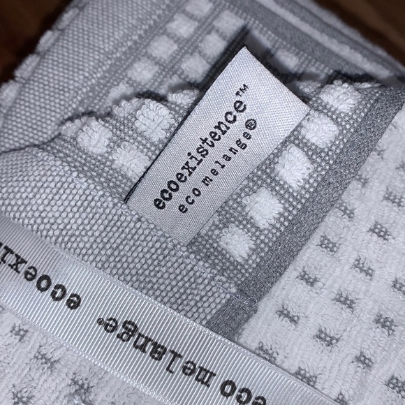 ecoexistence Bath Ecoexistence Eco Melange Cotton Towel Set 6piece